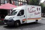 =Citroen Jumper vom VULKAN-Bäcker steht zur Entladung im Juli 2018 in Schotten