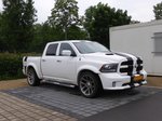 Dodge Ram abgestellt auf einem Parkplatz in Mertert (Lux.), 29.05.2016