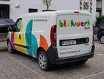 =Fiat Doblo Maxi von  blühwerk  steht im Mai 2021 in Hünfeld