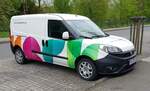 =Fiat Doblo Maxi von  blühwerk  steht im Mai 2021 in Hünfeld