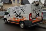 =Fiat Ducato der Firma KARSTEN OTTO steht im Dezember 2022 in Petersberg
