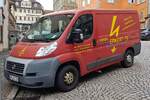 =Fiat Ducato von Elektro-ERKERT, gesehen in Schwäbisch Hall im Dezember 2023