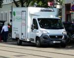 =Fiat Ducato von  freshfood-catering  steht im Juli 2018 in Karlsruhe