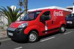 =Fiat Fiorino als Werbeträger für CocaCola, Teneriffa 01-2019