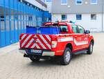 Feuerwehr Pfungstadt Ford Ranger PKW (Florian Pfungstadt 1-16-2) am 12.08.23 bei einen Fototermin.