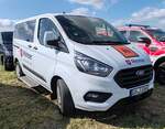 =Ford Transit Custom des Malteser, abgestellt auf dem Parkplatz der 2025er Rettmobil in Fulda