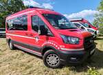 =Ford Transit als MTW der Feuerwehr OTZBERG-LENGFELD, gesehen auf dem Parkplatz der 2025er Rettmobil in Fulda
