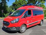 =Ford Transit der Feuerwehr HÜNFELD, eingesetzt zur Verkehrslenkung beim Festzug  100 Jahre Feuerwehr Hünfeld  im Juni 2025