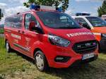 =Ford Transit der Feuerwehr HOCHSTADT/PFALZ gesehen in Fulda anl. der RettMobil im Mai 2022