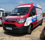 =Ford Transit der Jugendfeuerwehr LÜDENSCHEID, gesehen auf dem Parkplatz der RettMobil 2017 in Fulda - Mai 2017