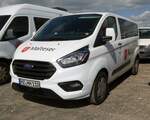=Ford Transit der MALTESER steht auf dem Parkplatz der RettMobil im Mai 2022