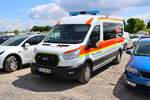DRK OV Birkenfeld Ford Transit MTW am 16.05.25 auf dem Rettmobil Parkplatz in Fulda