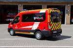 Feuerwehr Lollar Ford Transit MTW (Florian Lollar 1/19-2) am 26.07.25 bei einen Fototermin.