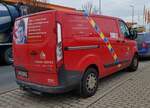 =Ford Transit Custom der DAMIAN-WERNER-GRUPPE steht im November 2021 in Künzell
