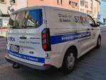=Ford Transit Custom der Firma STOCK hat w�hrend der hei�en Tage ein schattiges Parkpl�tzchen gefunden, 05-2026