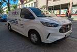 =Ford Transit Custom der Firma STOCK hat w�hrend der hei�en Tage ein schattiges Parkpl�tzchen gefunden, 05-2026