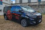 =Ford Transit Custom vom Sachverst�ndigenb�ro HEITZ & DRAUT, gesehen  der Oldtimerausstellung Blech & Barock bei Schloss Fasanerie, 07-2026