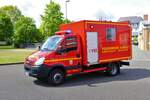 Feuerwehr Hanau IVECO Daily GW-Mess (Florian Hanau 1-70-1) am 06.05.23 bei einem Fototermin