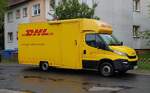 =Iveco Daily von DHL auf Zustelltour in Taunusstein im Mai 2021