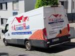 =Iveco Daily vom Dachdeckerbetrieb HAAR steht im Mai 2026 in H�nfeld