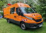 =Iveco Daily von der  Die Autobahn GmbH  steht auf einer Pr�sentationsfl�che beim Hessentag in Fulda, 06-2026