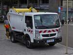 Renault Maxity M�llentsorgungsfahrzeug in Annecy unterwegs.