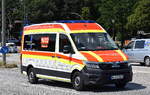 Ein MAN TGE RTW vom Rettungsdienst im Landkreis Harburg am 15.07.24 Hamburg Harburg.