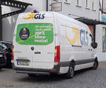 =MB Sprinter von GLS auf Zustelltour in Hünfeld, 04-2021