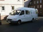 Mercedes Benz Sprinter 211 CDI einer Gartenbaubetriebes in Gersfeld/Rh�n