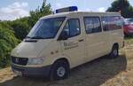 =MB Sprinter als Katastrophenschutzfahrzeug des Landkreises MANSFELD-SÜDHARZ, abgestellt auf dem Parkplatz der RettMobil 2025