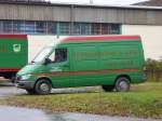 MB Sprinter des Getr�nkeh�ndlers KLEIN aus Breternitz/Saale am 09.11.2009 