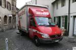 Mercedes Benz Sprinter der Schweizer Spedition  Sch�ni , aufgenommen am 9.