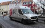 =MB Sprinter von DPD unterwegs in Hünfeld, Februar 2018