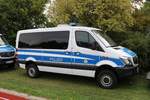 Bundespolizei Mercedes Benz Sprinter der BFE (Beweiss und Festnameeinheit) am 08.09.19 beim Tag der offenen Tür in Hünfeld 