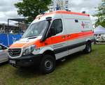 =MB Sprinter des DRK Bundesvorhaltung, gesehen im Juni 2019 beim Hessentag in Bad Hersfeld