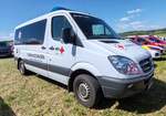 =MB Sprinter als Kommandowagen vom BRK HOF, steht auf dem Parkplatz der 2025er Rettmobil in Fulda