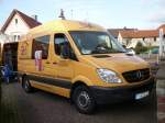 MB Sprinter einer W�rzburger Heizungsbaufirma am 11.11.2008 in 36100 Petersberg - Marbach