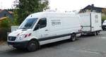 =MB Sprinter von Kanaltechnik MEYER steht im November 2017 in Taunusstein