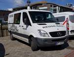 =MB Sprinter von REUSE-BAU steht im Mai 2019 in Büsum