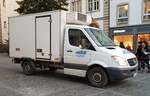 =MB Sprinter als Kühlfahrzeug von AGIZ-Trans unterwegs in Würzburg, 12-2019