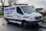 =MB Sprinter von KANAL-TÜRPE steht im Dezember 2021 in Künzell