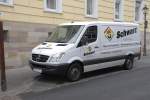 MB Sprinter der Firma SCHWARZ am 06.06.2009 in 36088 H�nfeld