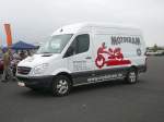 MB Sprinter der Firma Motokram steht beim 1.