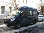 MB Sprinter der Schreinerei KRAFT aus Wertheim steht am 09.03.2010 in 36088 H�nfeld