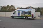 Ein Sprinter  Service Mobil  der Rigiobus GmbH in Burgdorf/ZOB, am 15.09.2010.