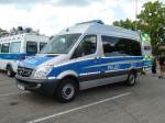 MB Sprinter der LaPo Hessen ausgestellt am  Tag der offenen T�r  des PP Osthessen in Fulda am 21.05.2011