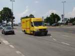 Ein Mercedes Benz Sprinter von DHL in Heidelberg am 21.05.11