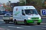 MB Sprinter einer G�rtnerei mit Doppelachsh�nger in Euskirchen - 22.11.2011
