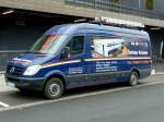 MB Sprinter von  Torbau KR�MER , gesehen in Fulda im M�rz 2012