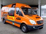 MB-Sprinter im Einsatz f�r KTM Factory-Racing; 120414
